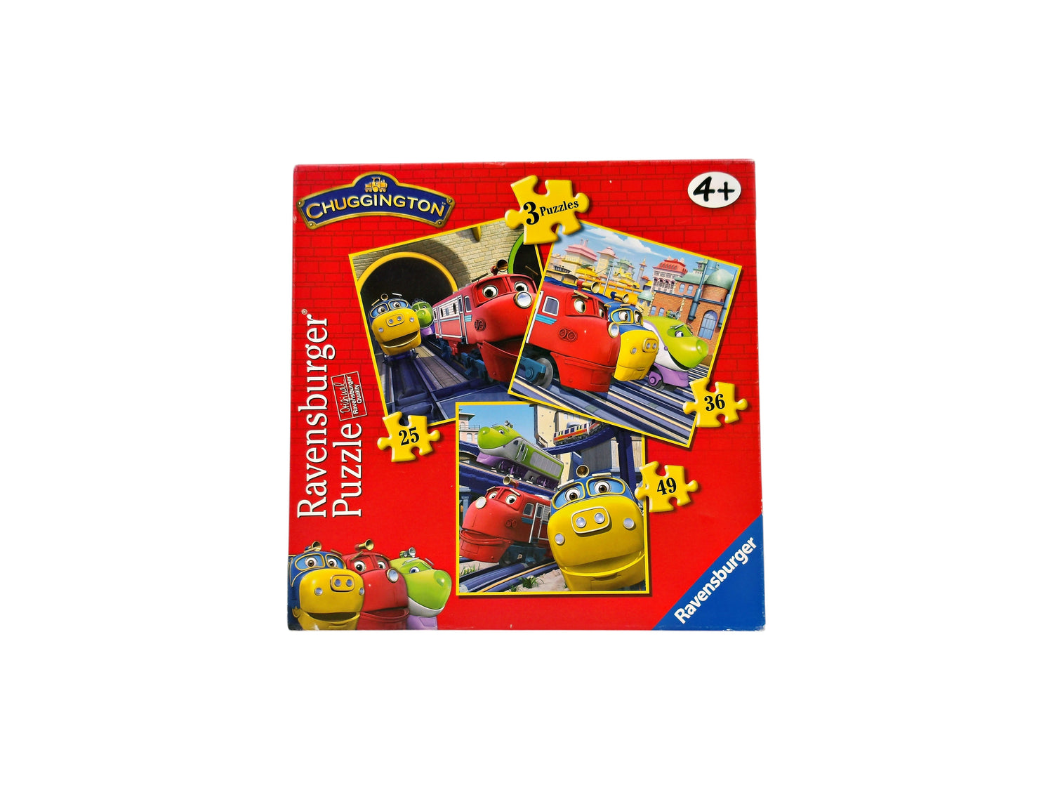 3 puzzles évolutifs - Trains Chuggington