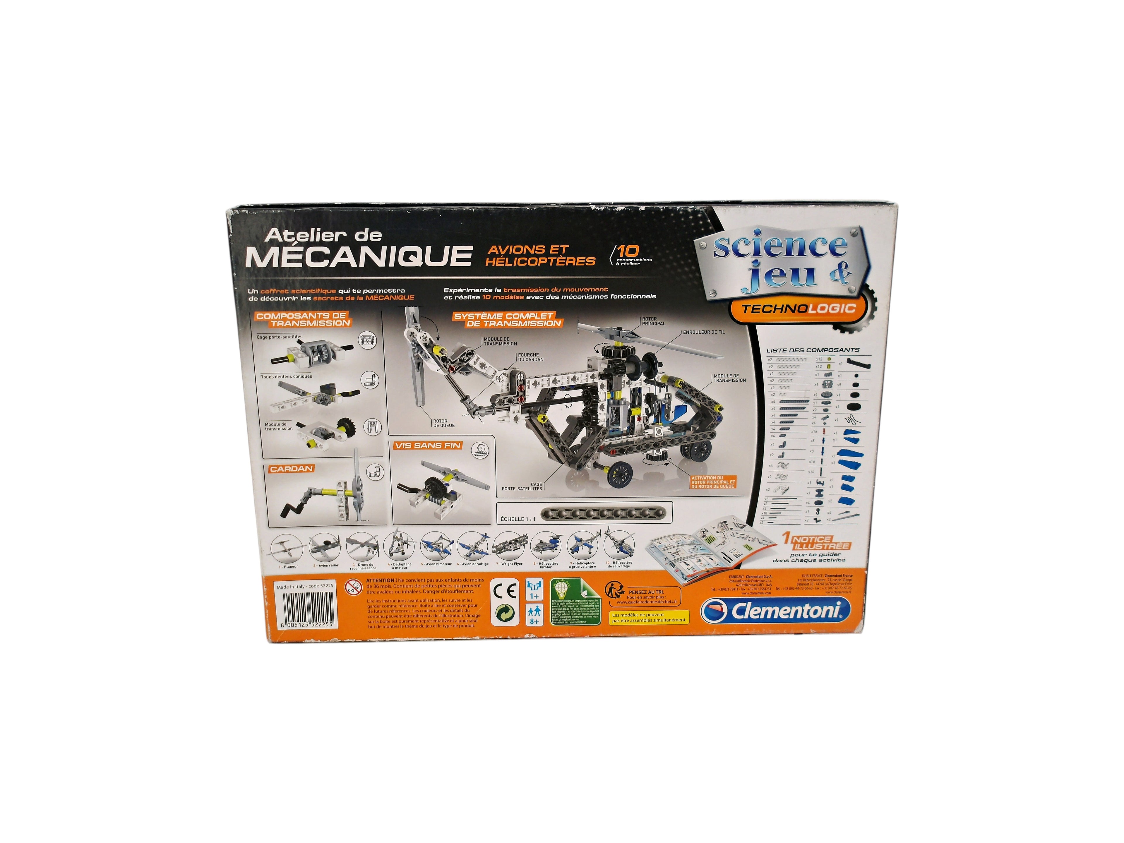 Atelier de mécanique - Avions et hélicoptères 