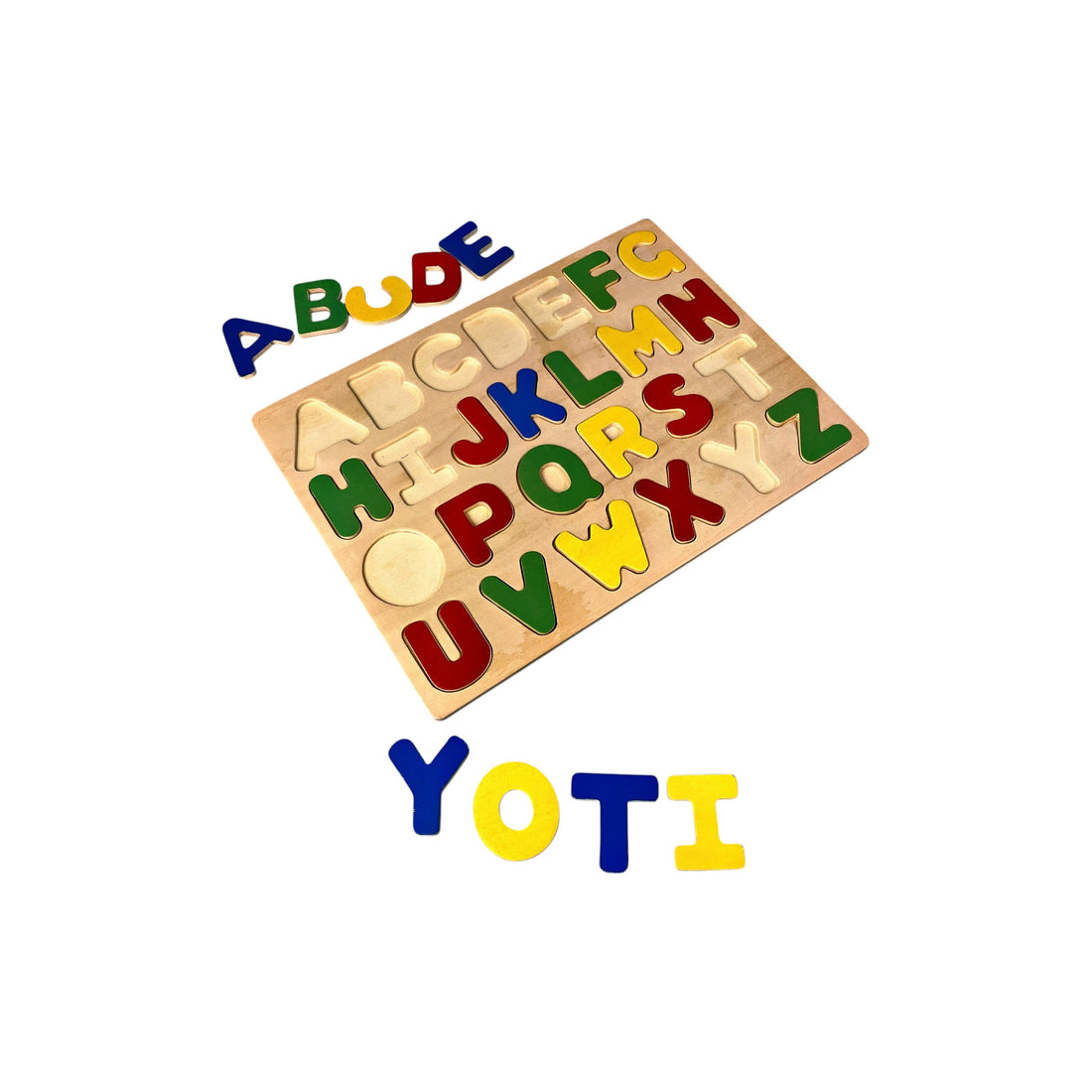 Puzzle bois - Lettres alphabet