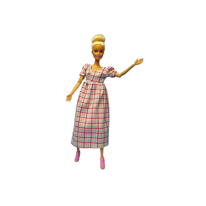 Barbie - Robe à carreaux
