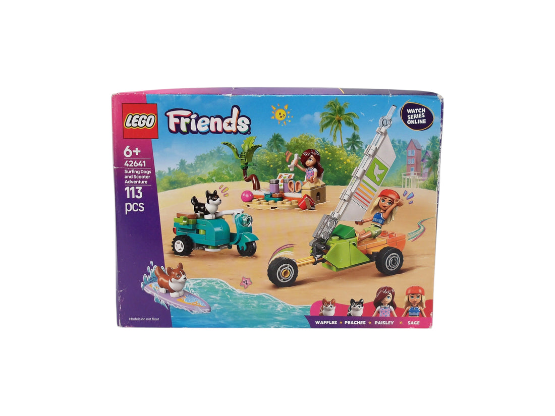 LEGO - Friends - Chiens surfeurs et aventures en scooter - 42641