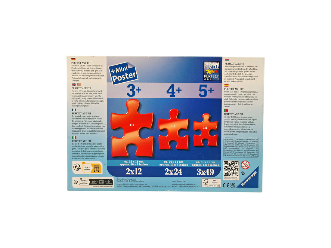 Puzzle - 3x49 pièces