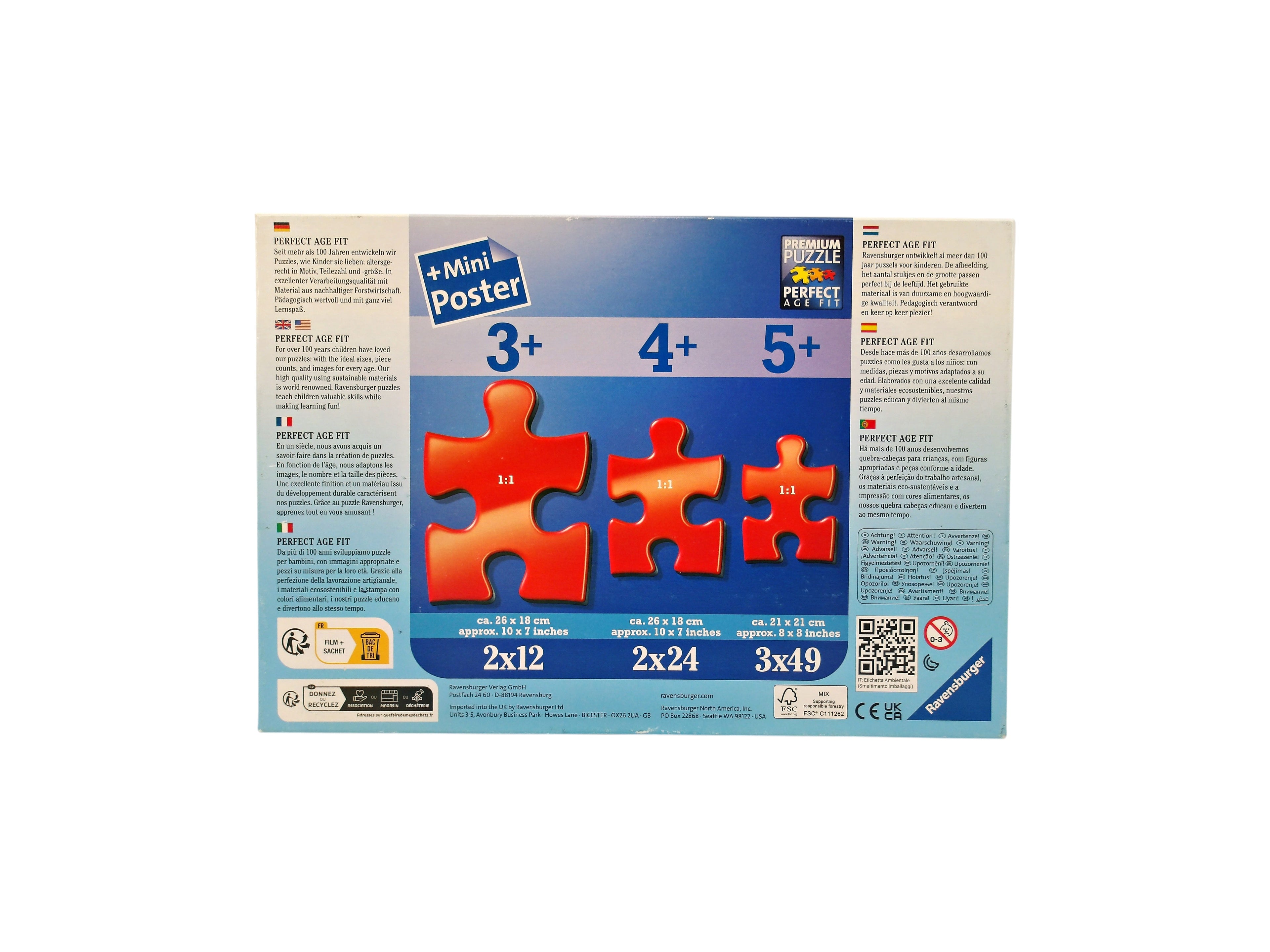 Puzzle - 3x49 pièces