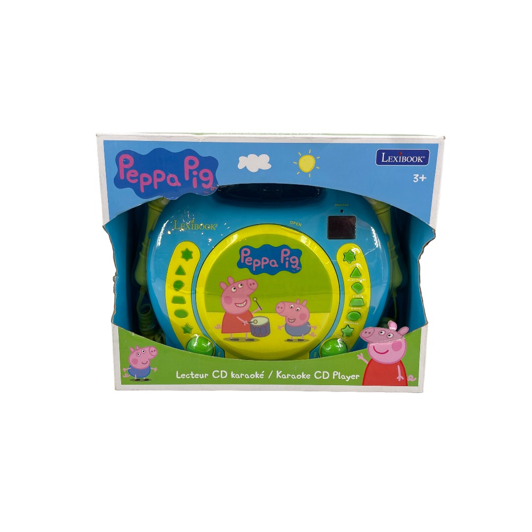 Lecteur CD karaoké - Peppa Pig