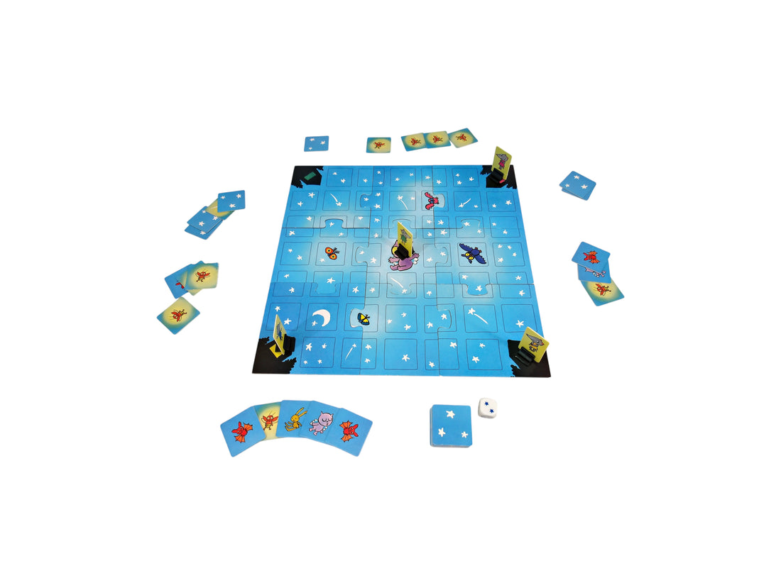 Croque-bisous et la course aux lucioles