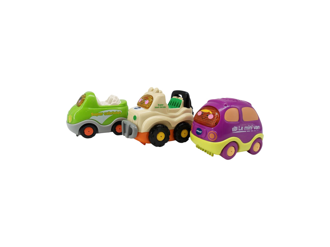 Voitures Tut Tut Bolides - x3