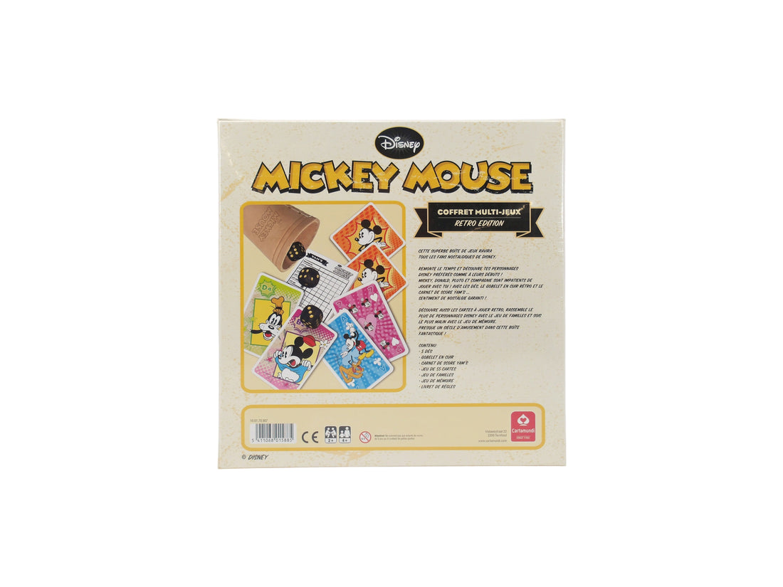 Mickey Mouse - Coffret multi jeux - Rétro édition
