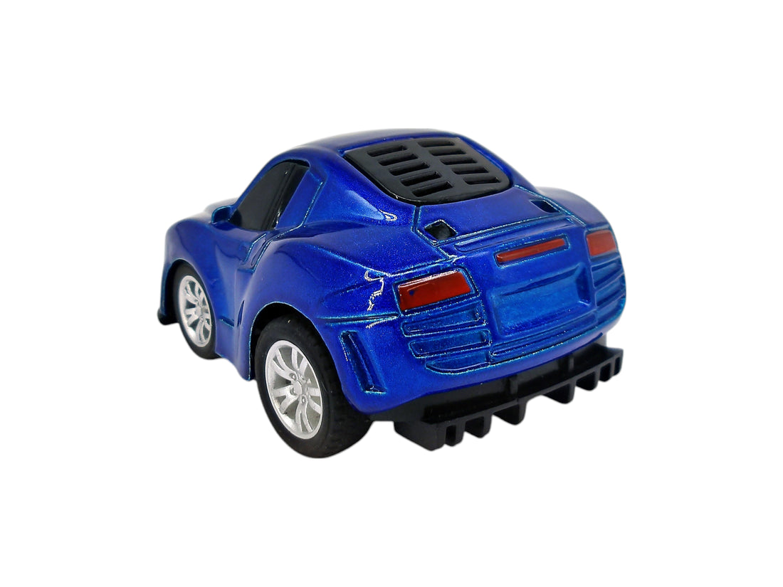 Voiture bleue à friction