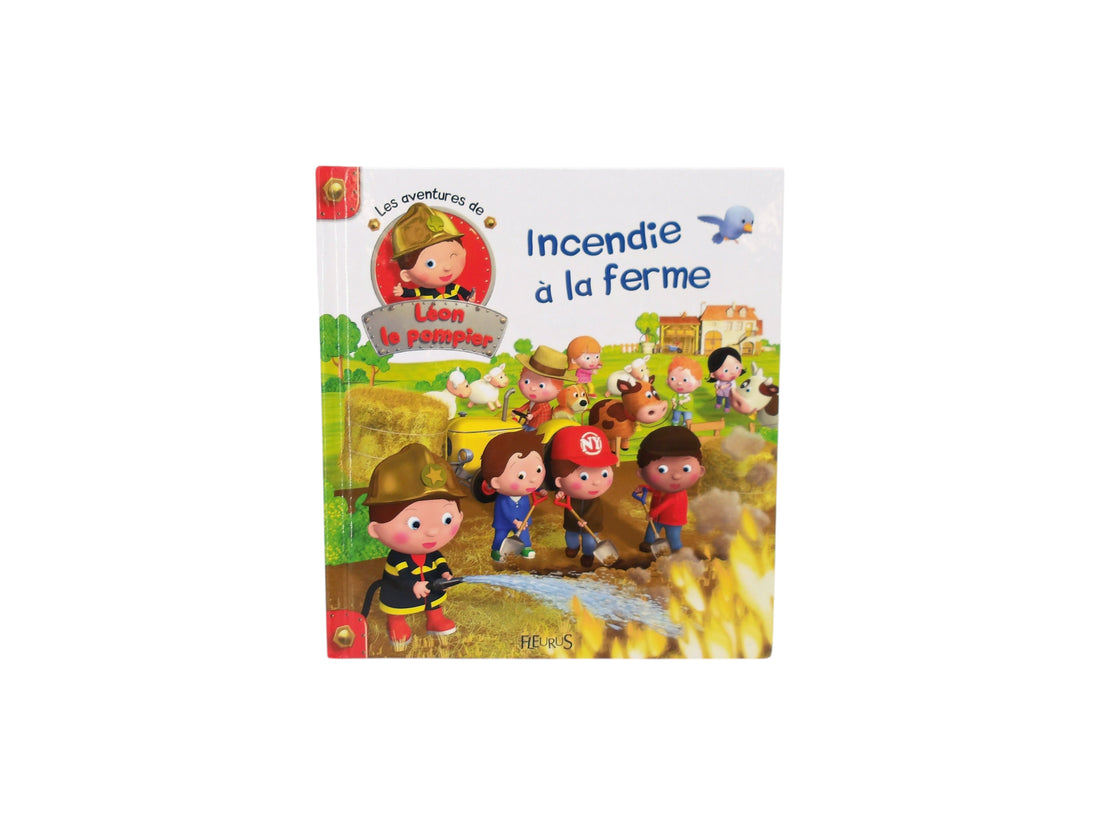 Les aventures de Léon le pompier - Incendie à la ferme