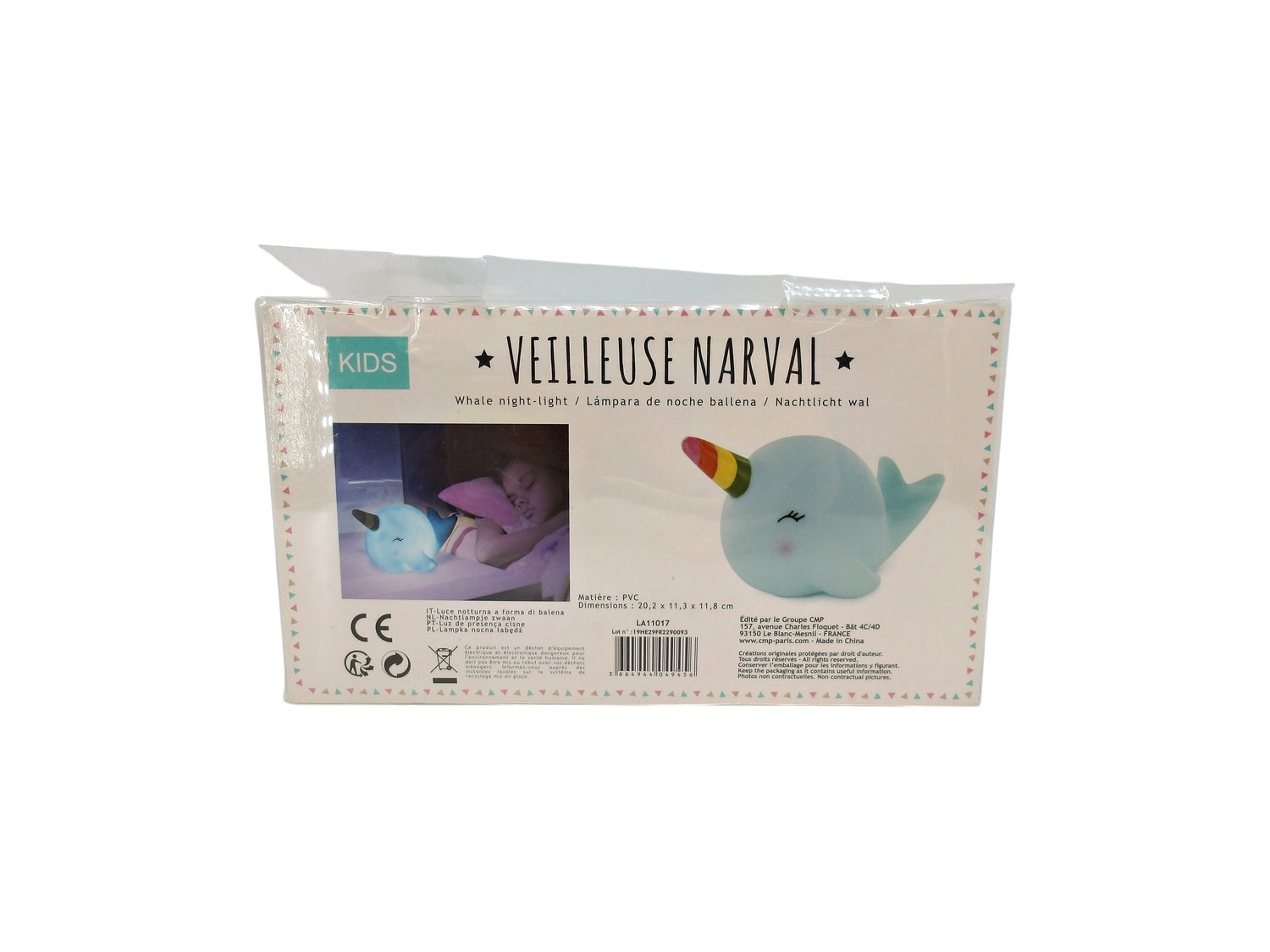 Veilleuse baleine