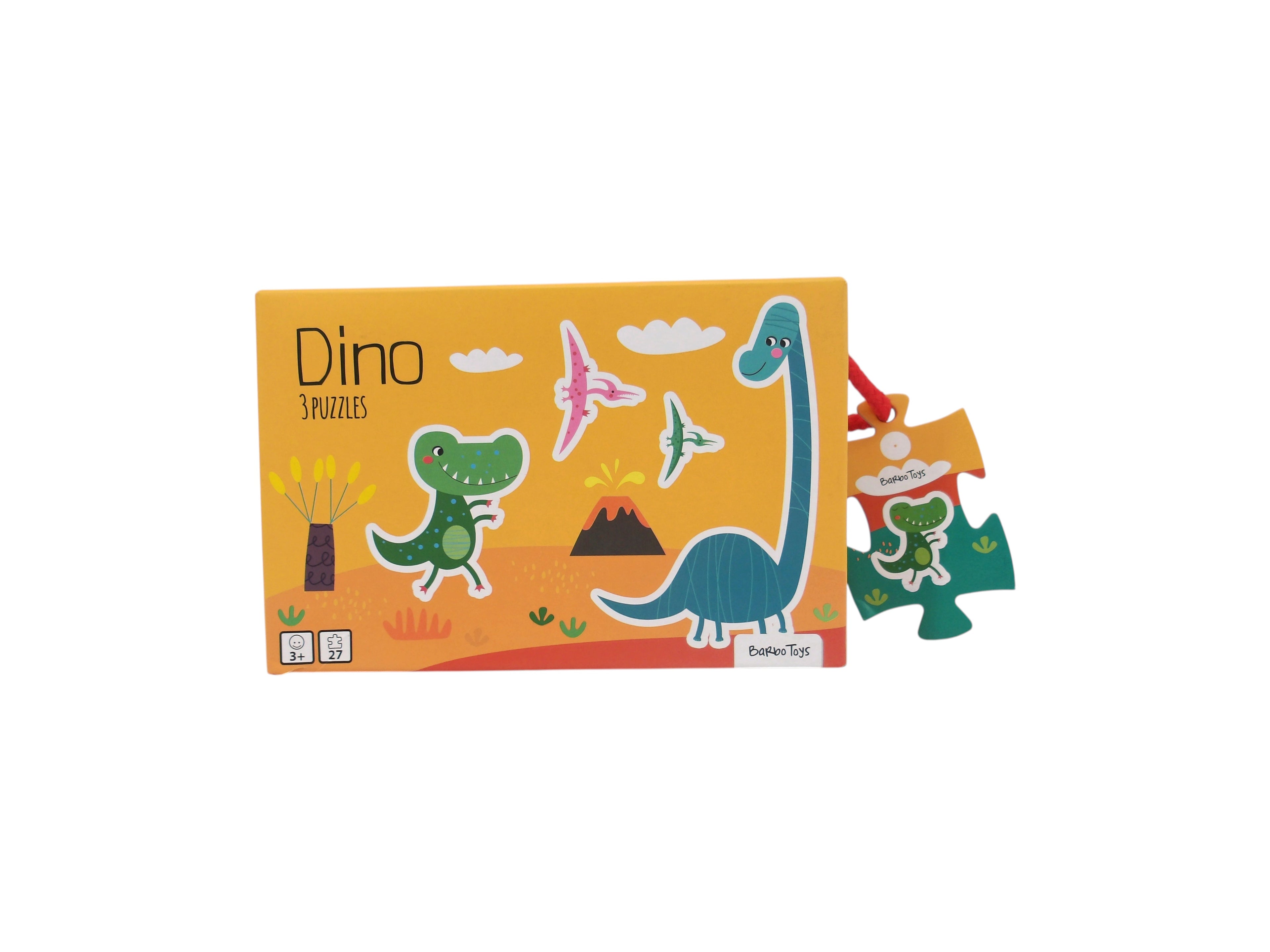 Puzzles évolutifs - Dino x 3
