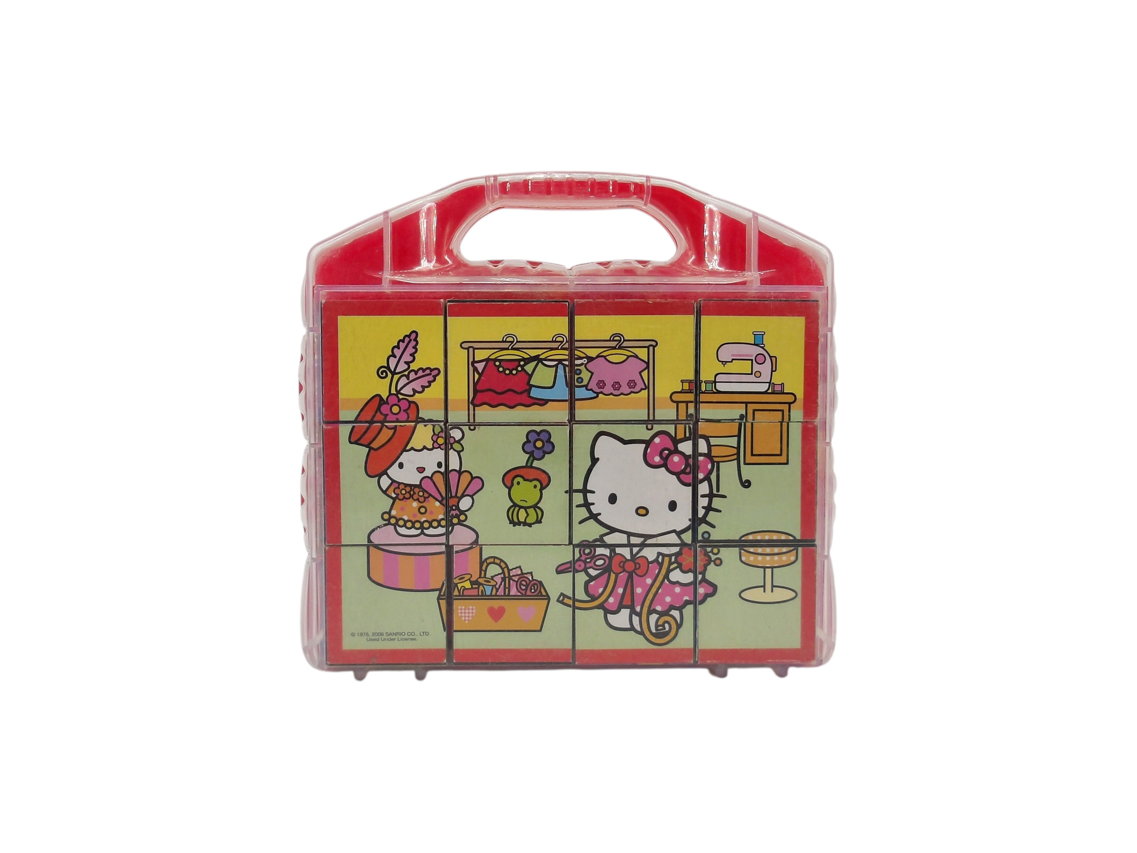 Valisette puzzle cube - Hello Kitty - 12 pièces