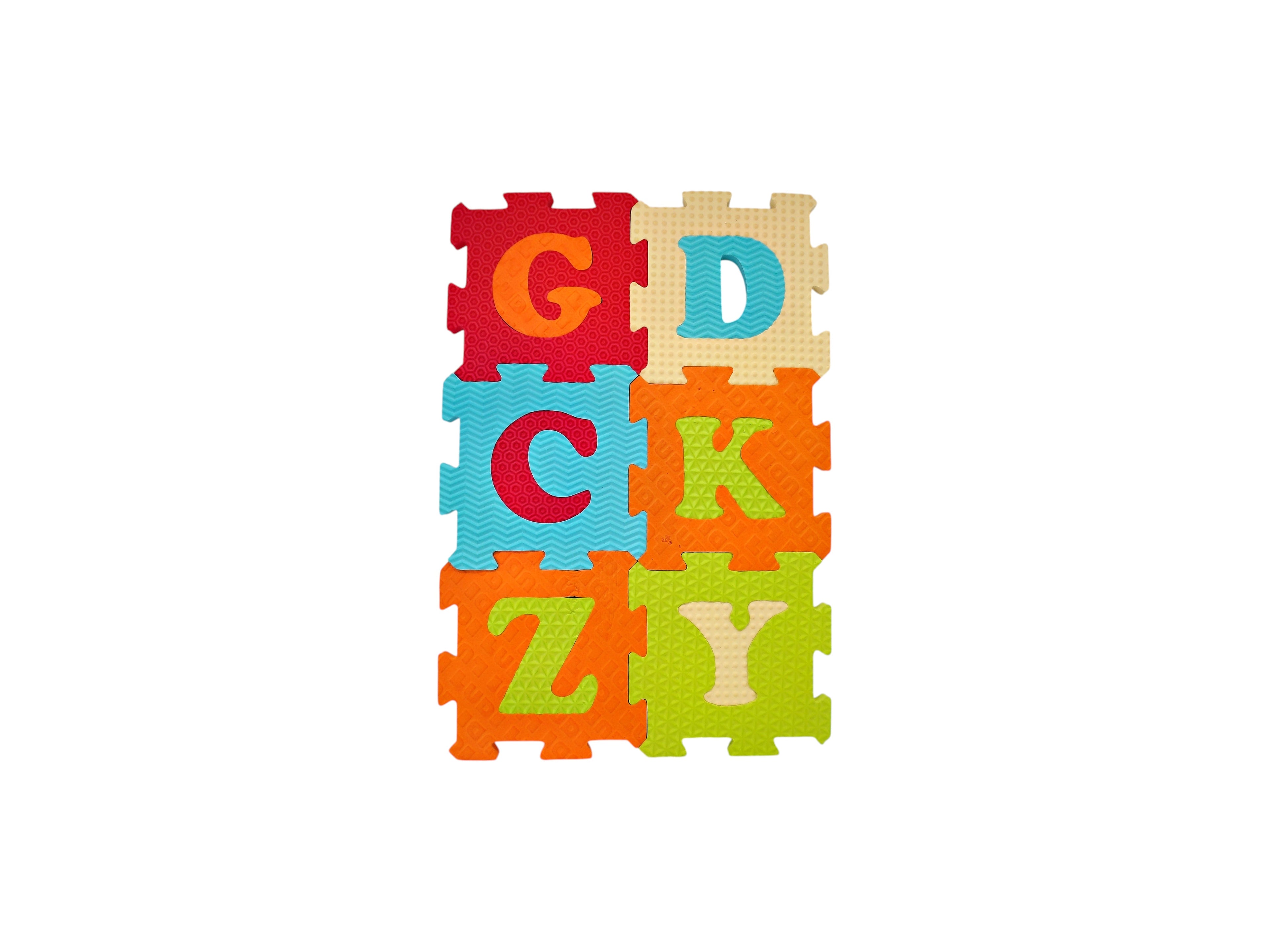 Dalles de mousse - Alphabet