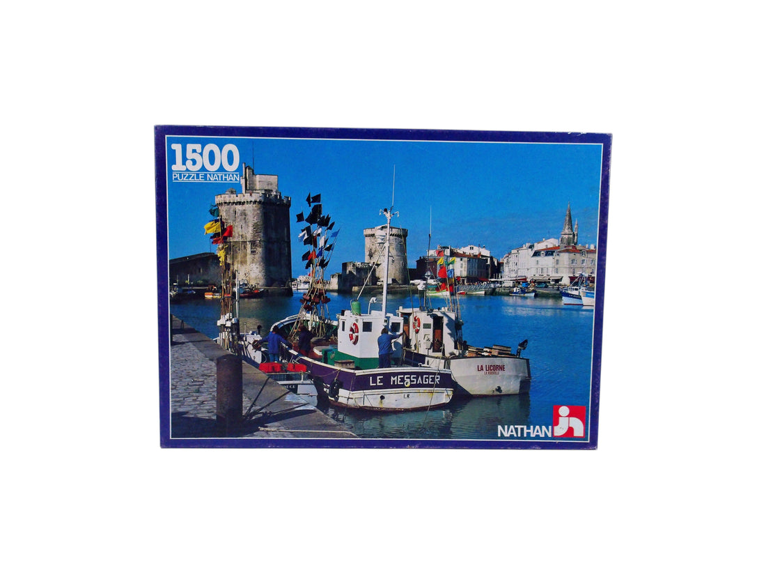 Puzzle - Port de la Rochelle - 1500 pièces- Édition 1989