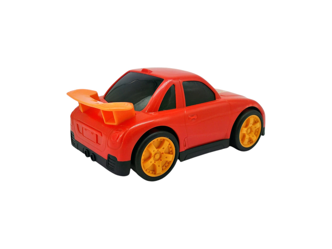 Voiture de course rouge