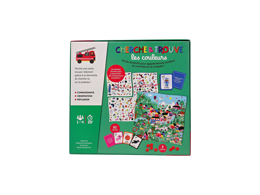 Cherche et trouve les couleurs - Édition 2021