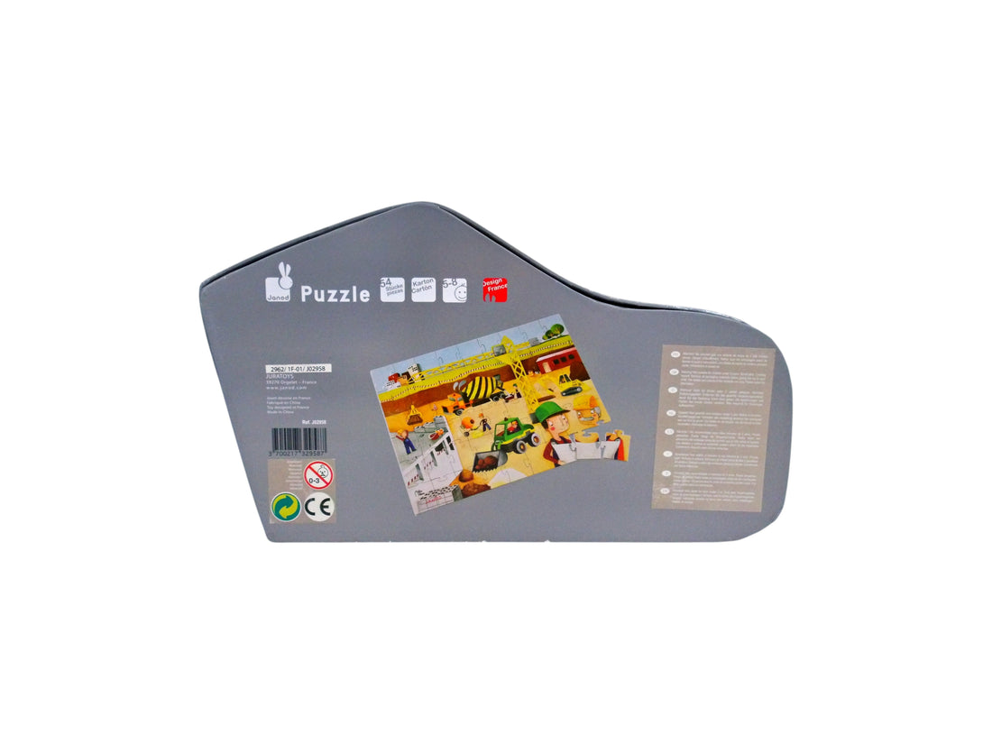 Puzzle - Camion de chantier - 54 pièces 