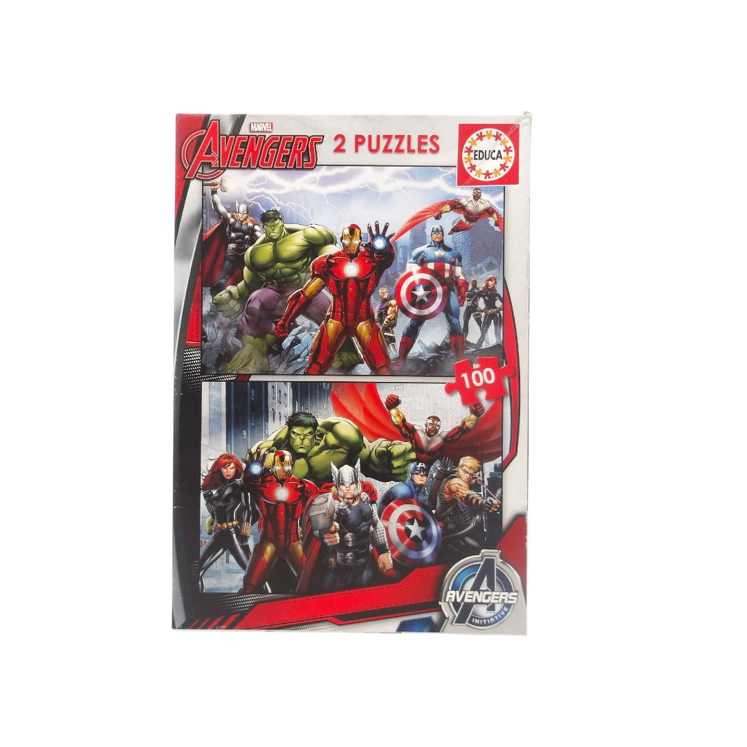 Puzzle - Marvel Avengers 2 x 100 pièces