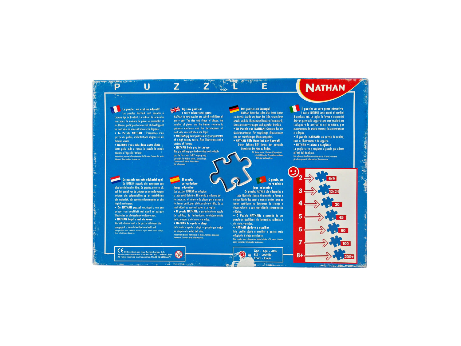 Puzzle -Winnie et Porcinet- 4x45 pièces