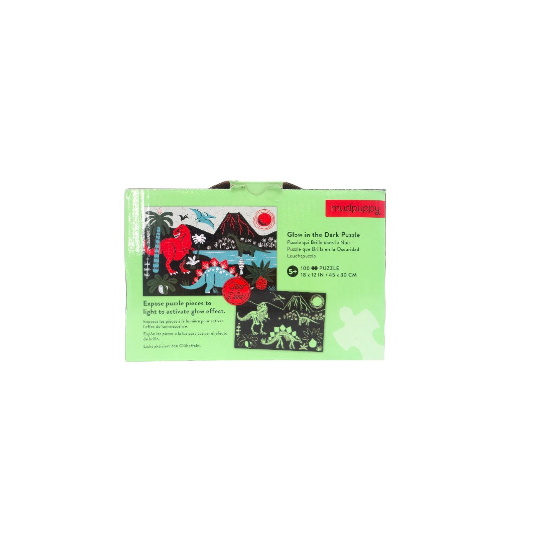 Puzzle phosphorescent - Dinosaures - 100 pièces