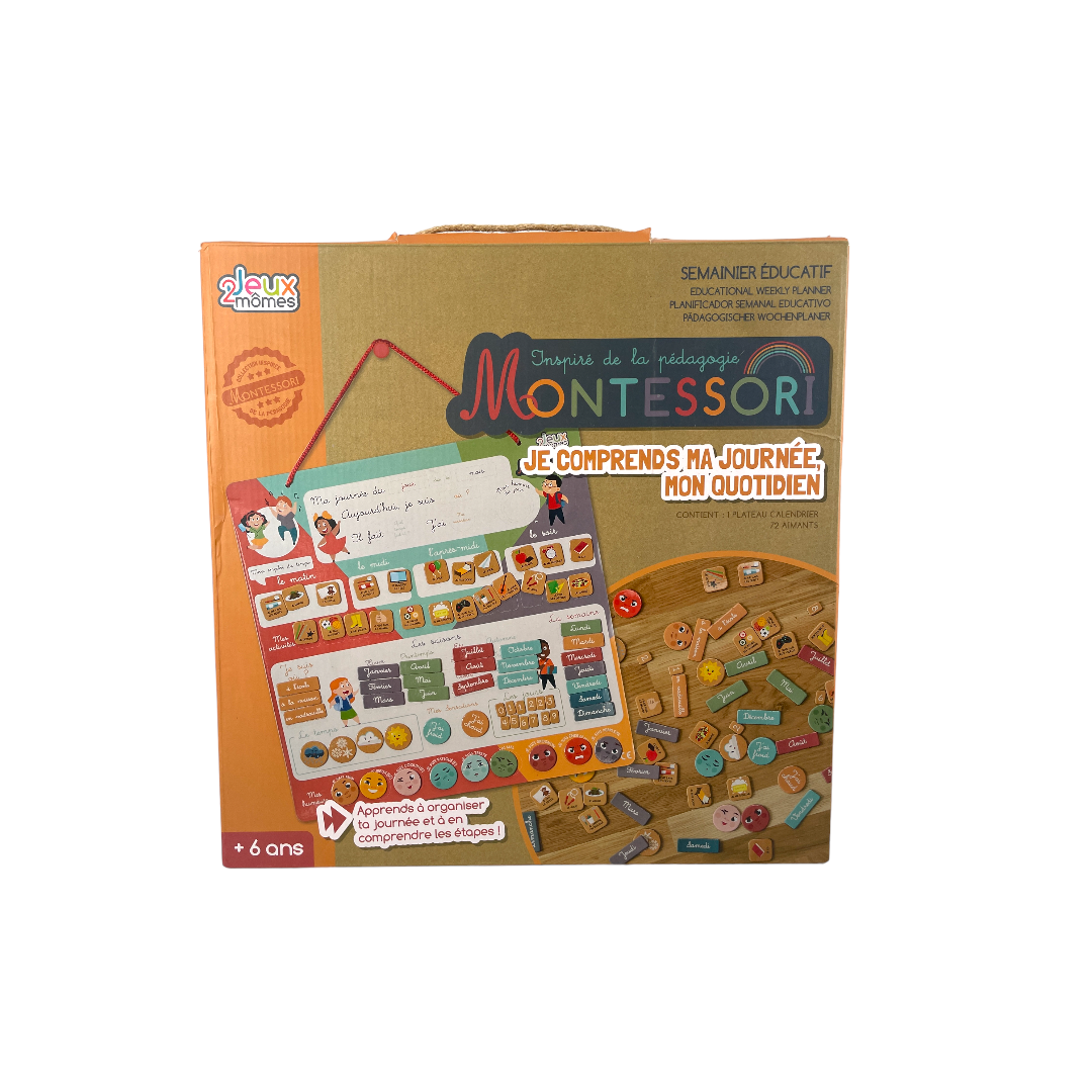 Montessori - Je comprends ma journée