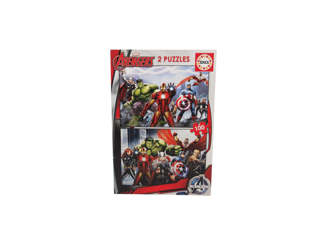 Puzzle - Marvel Avengers -2 x 100 pièces