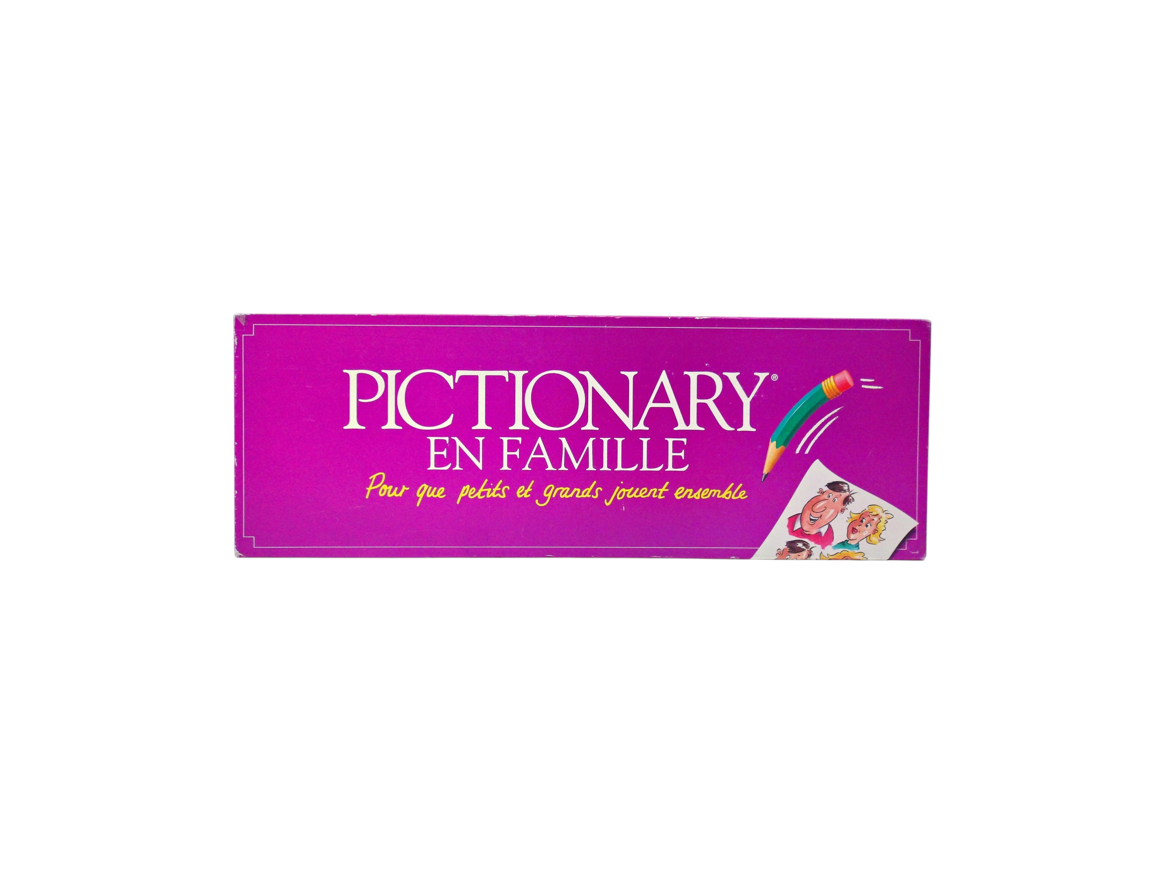 Pictionary en famille- Édition 1992
