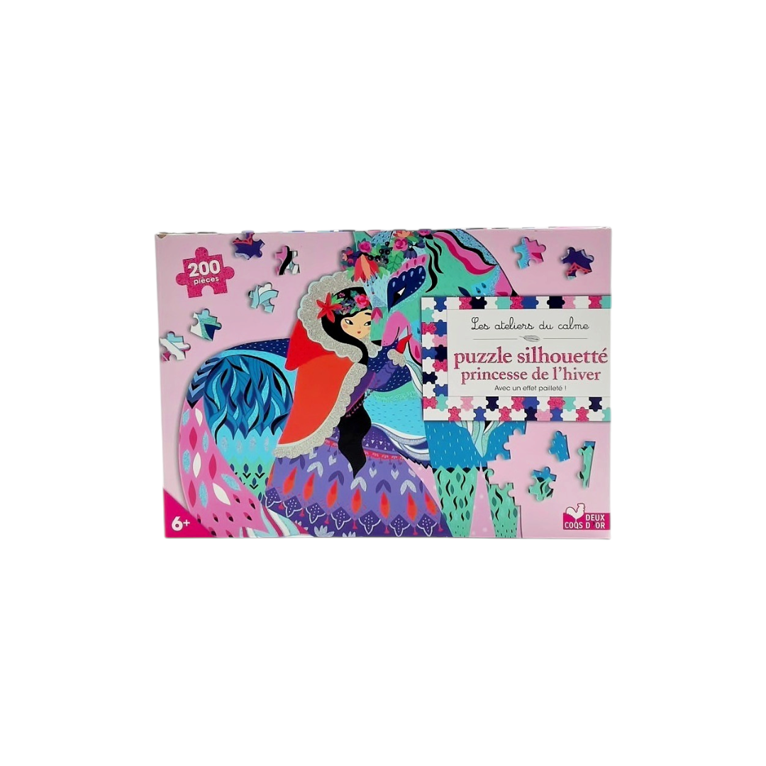 Puzzle silhouette - Princesse de l&