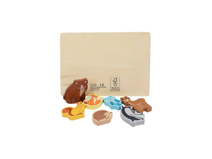 Puzzle encastrable - La forêt - 7 pièces