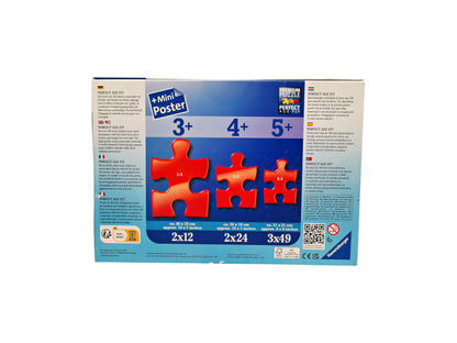 Puzzle - Les puissants Avengers - 3x49 pièces- Édition 2018
