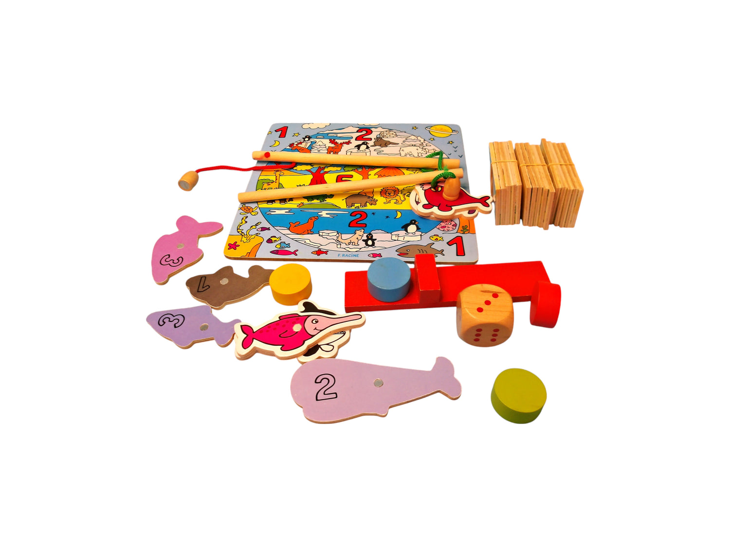 Les jeux des tout petits - Les animaux du Monde