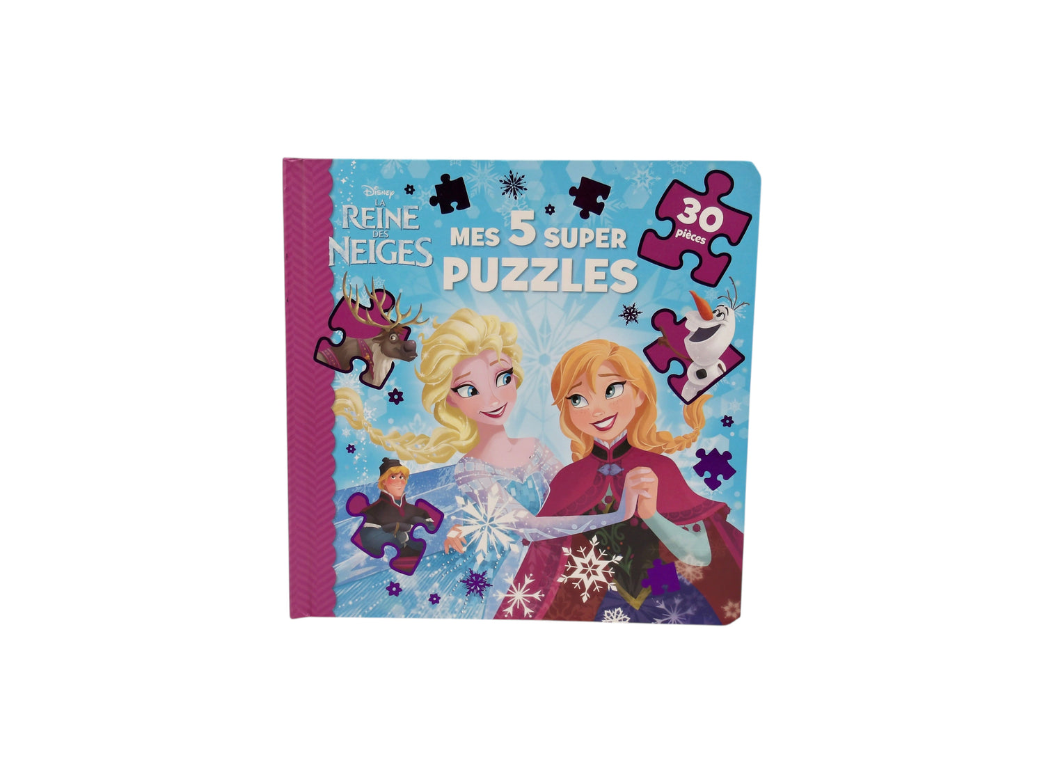 Puzzle - Mes 5 super puzzles - La Reine des Neiges- Édition 2015