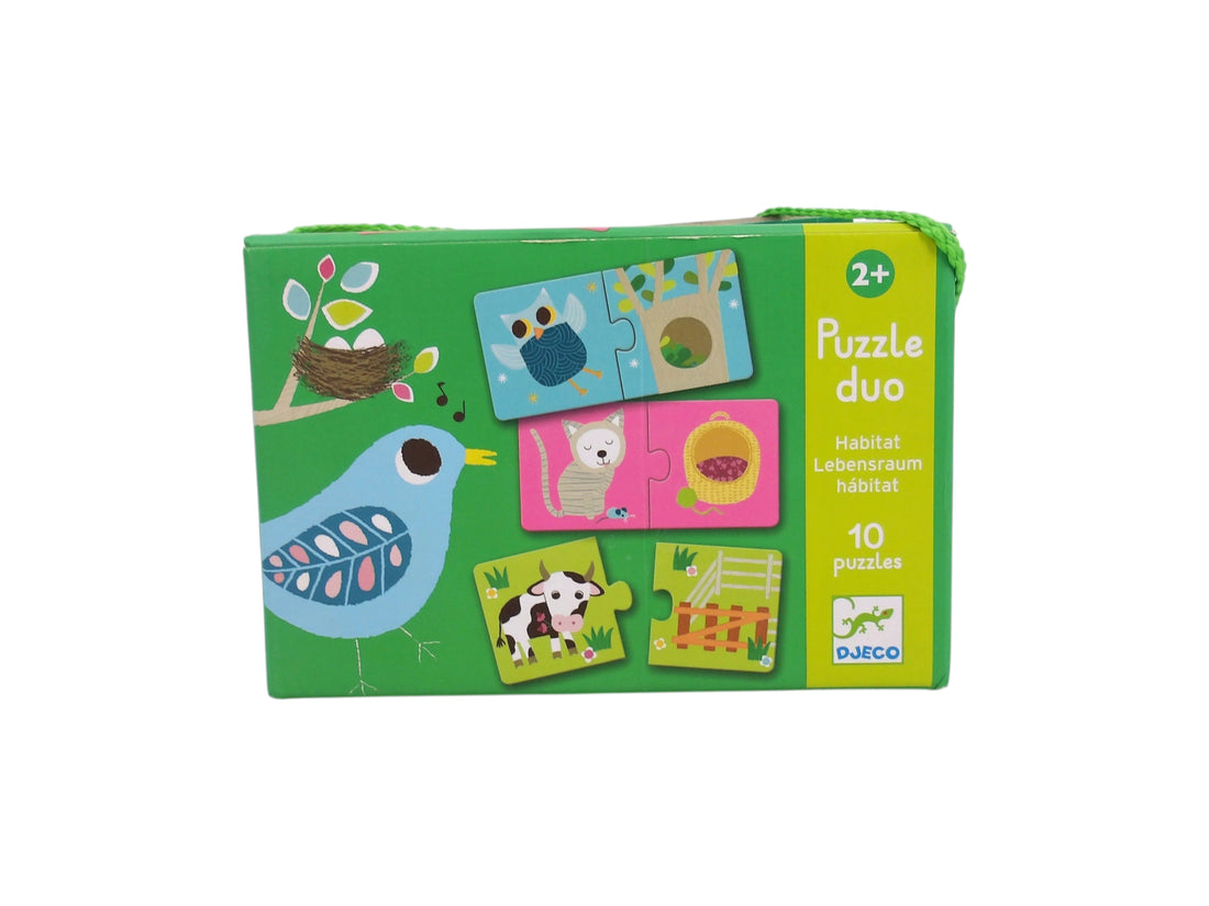Puzzle Duo - Habitat - 10 pièces