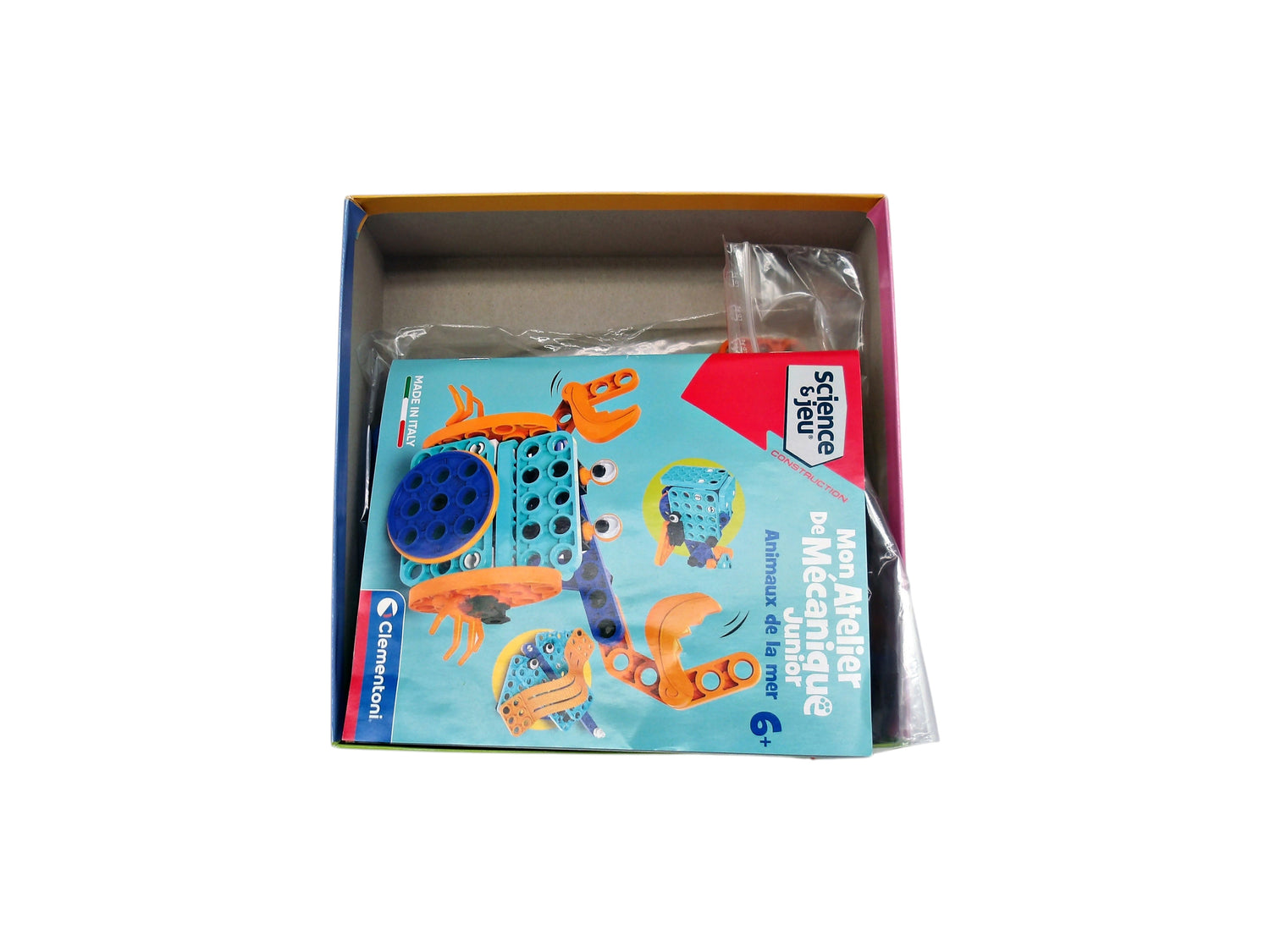 Maker lab - Mon atelier de mécanique junior - Animaux marins