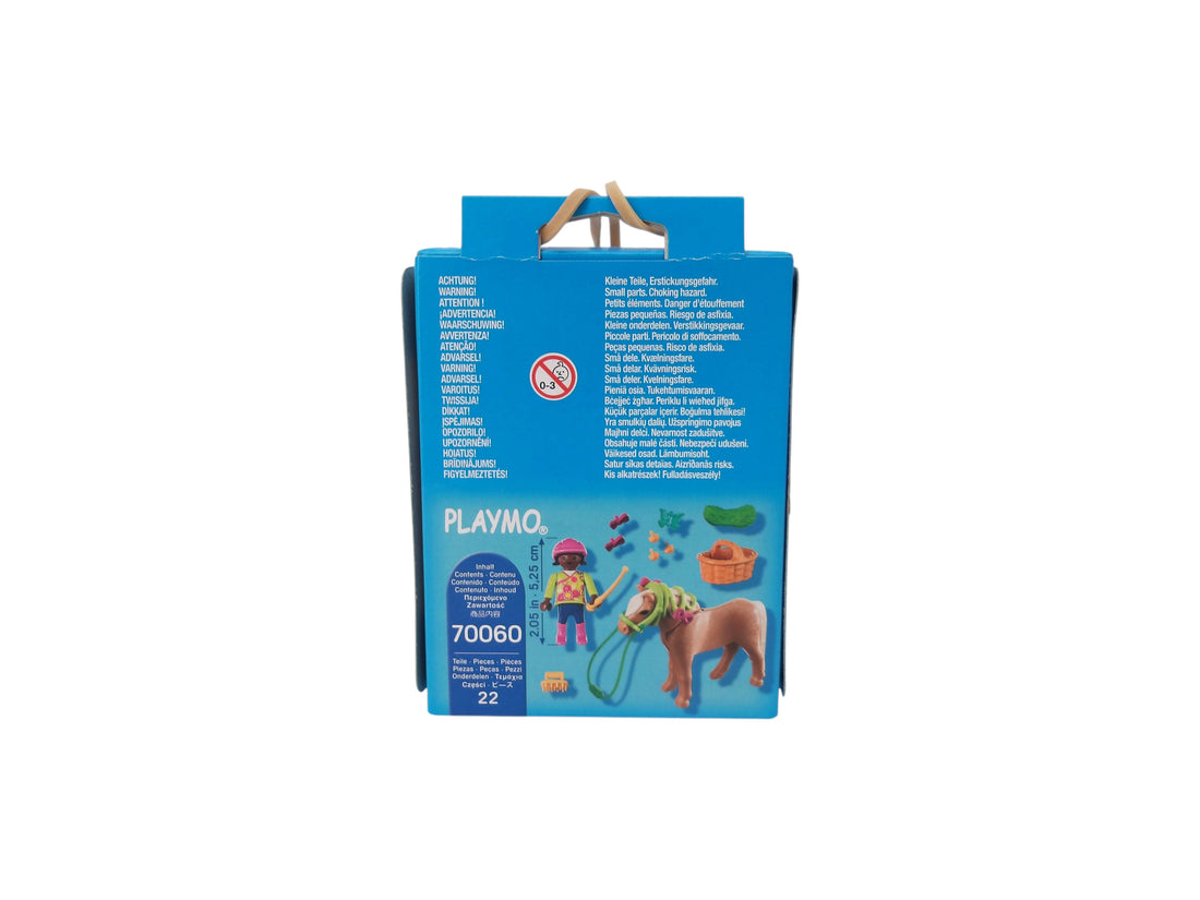 Playmobil Spécial Plus - Cavalière avec poney - Set 70060