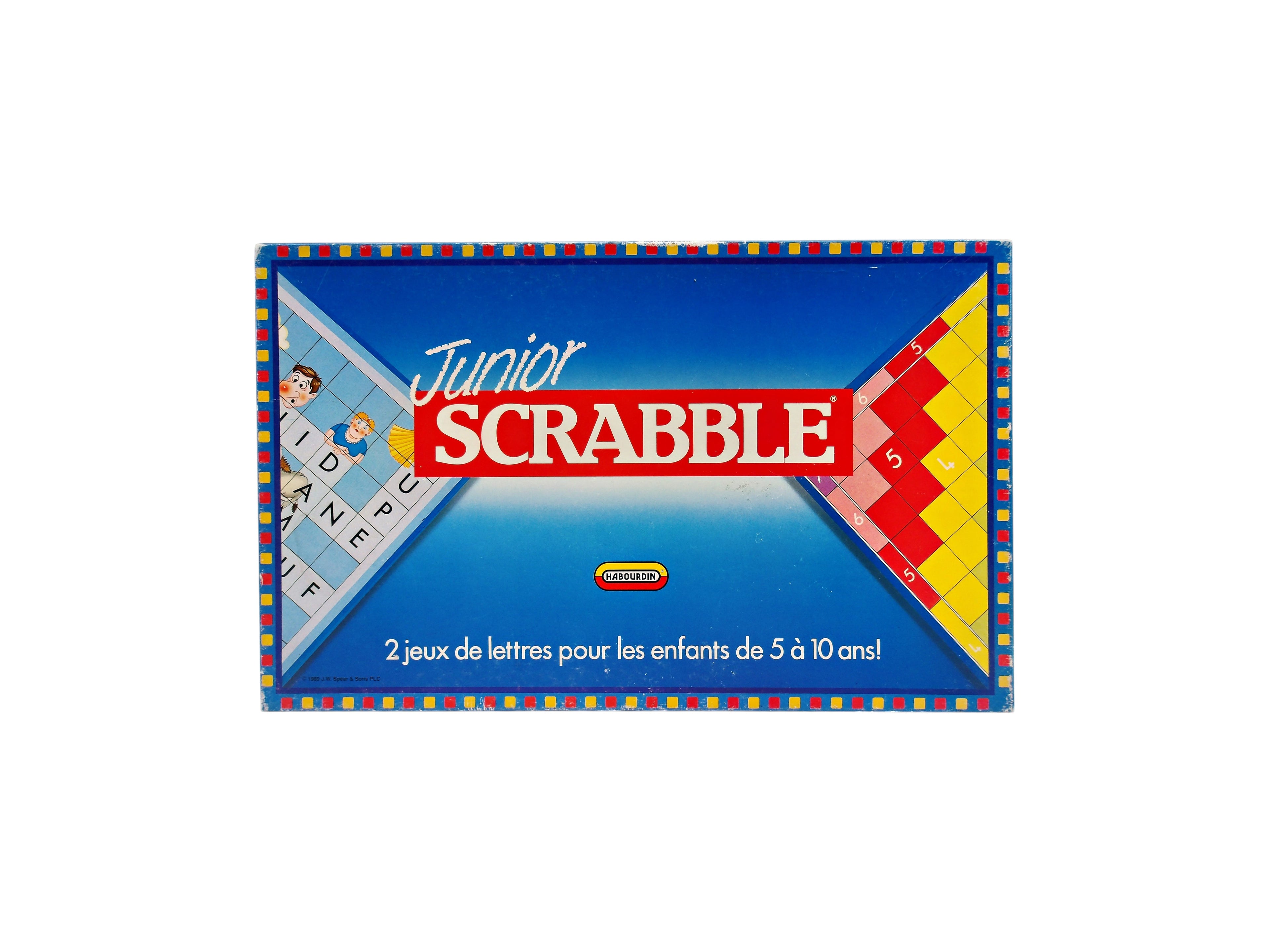 Scrabble - Edition Junior- Édition 1989