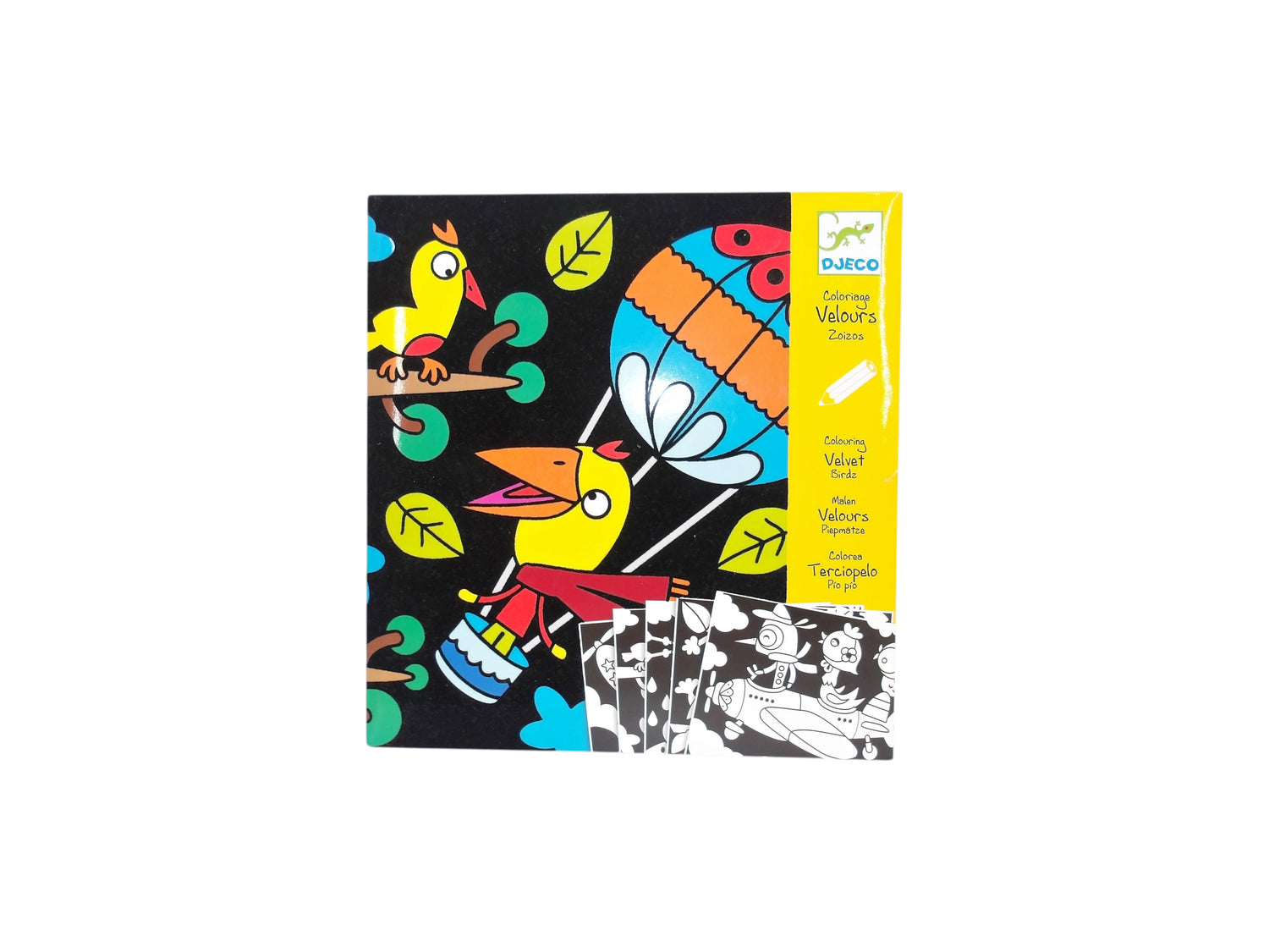 Coloriage velours Zoizos