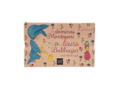 Les premiers dominos Montessori de Pépin et Balthazar