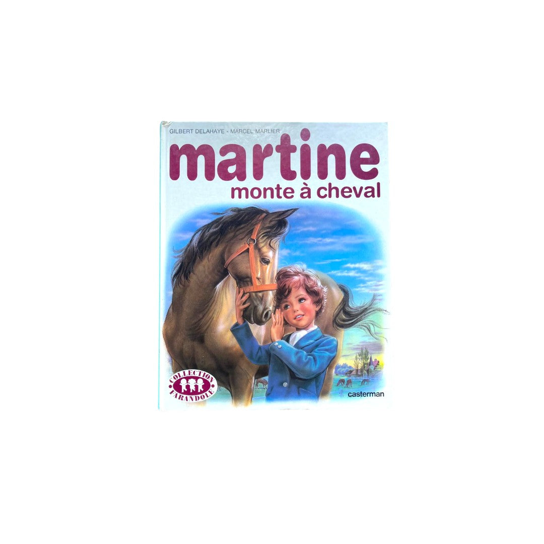 Martine monte à cheval