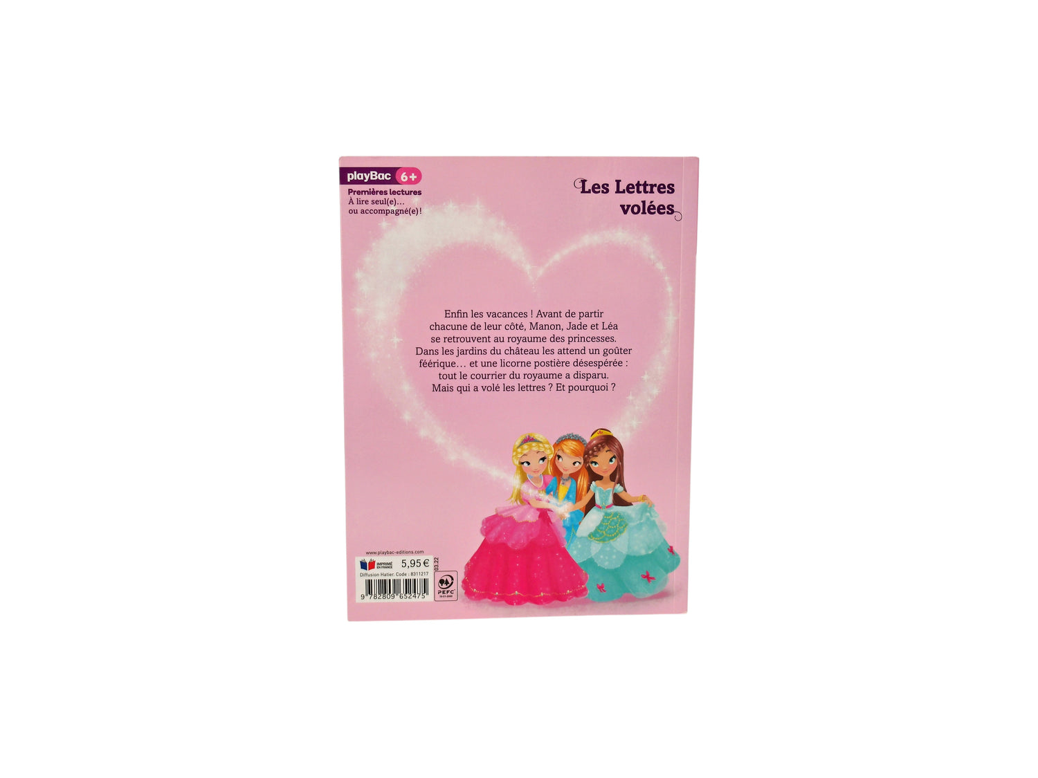 Premières lectures - Un, deux, trois... Princesses - Les lettres volées 