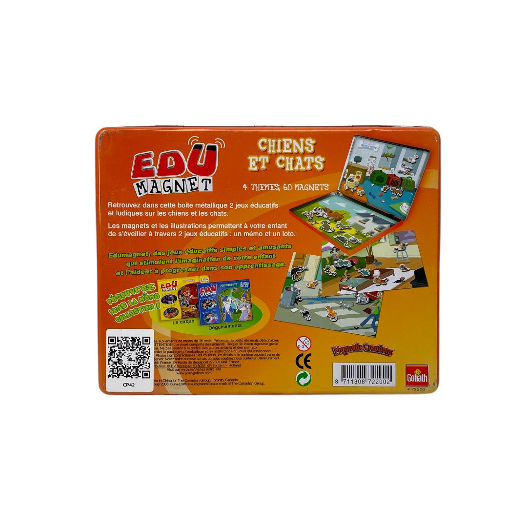 Edu magnet - Chiens et chats