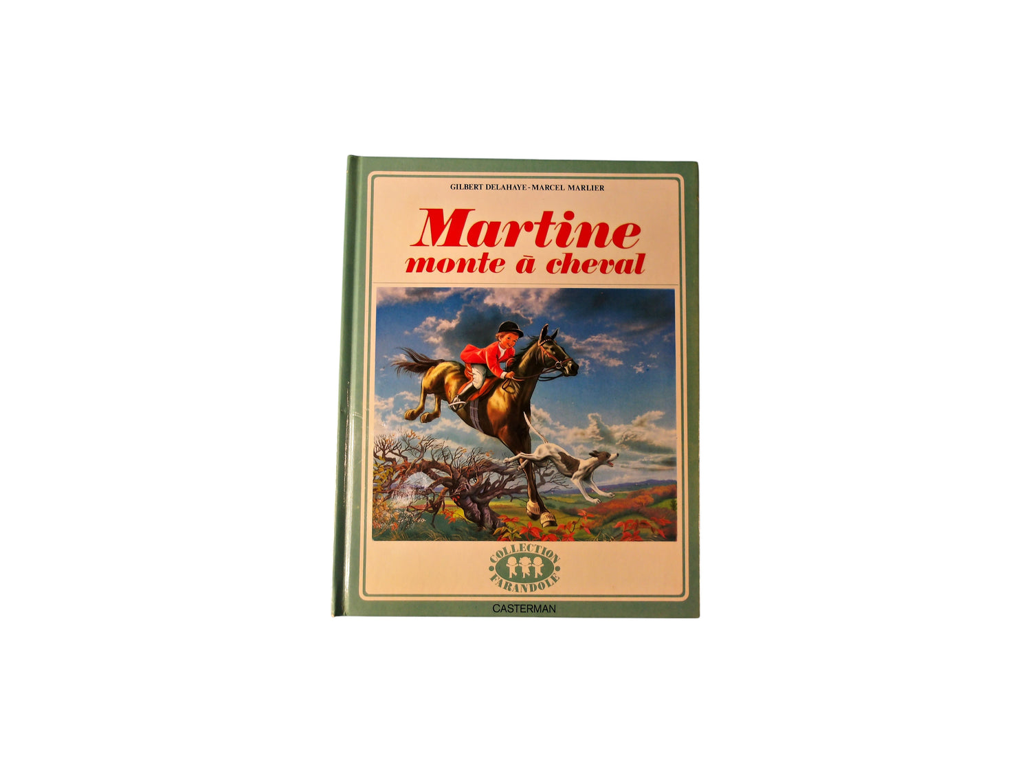Martine monte a cheval