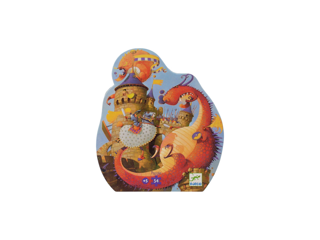 Puzzle - Vaillant et le Dragon - 54 pièces