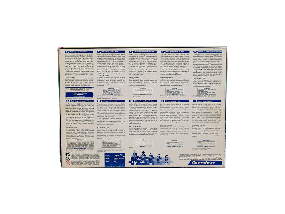 Puzzle - Carte du Monde - 250 pièces