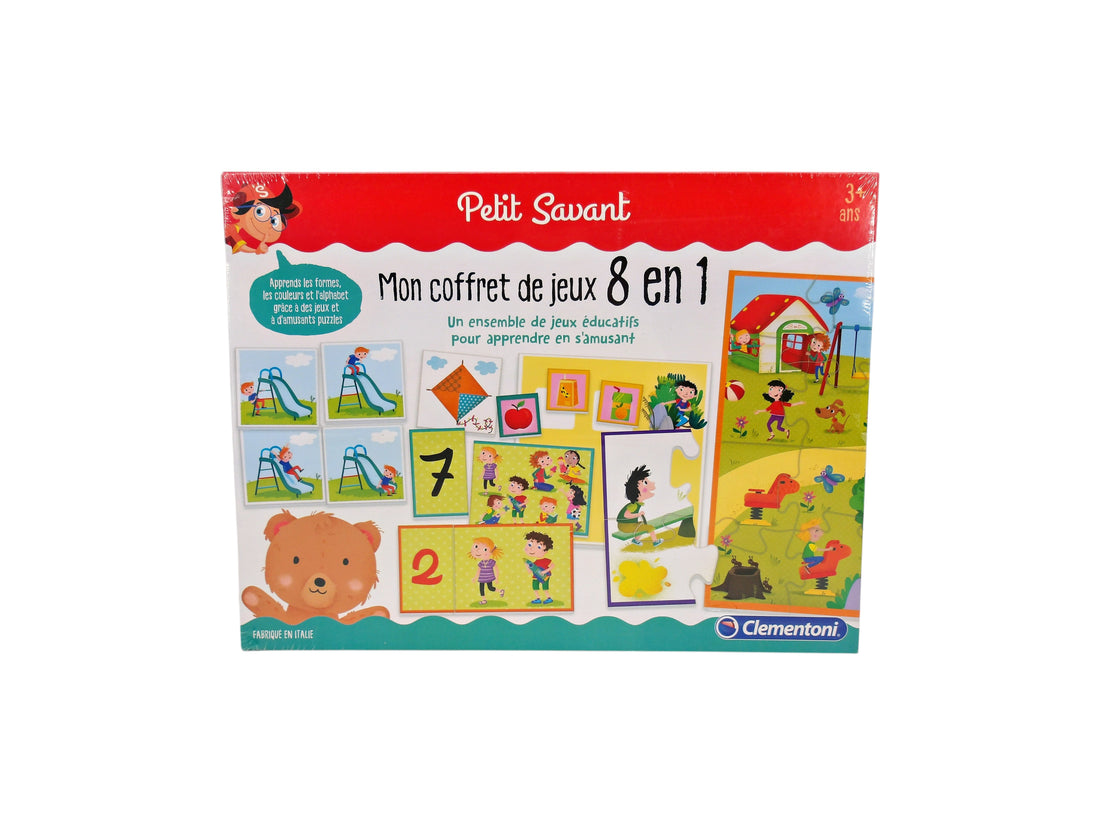 Petit savant - Mon coffret de jeux 8 en 1