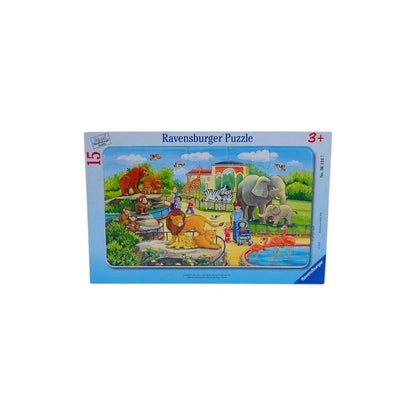 Puzzle cadre - Excursion au zoo - 15 pièces- Édition 2016