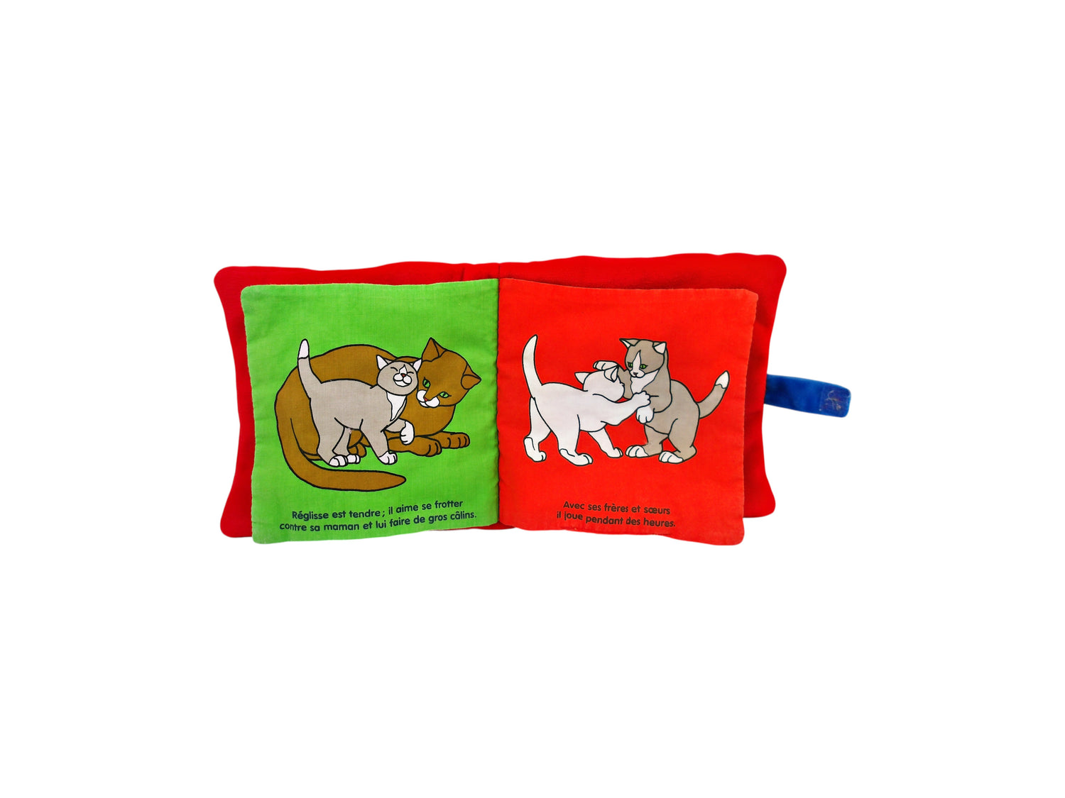 Livre en tissu - Mon chaton