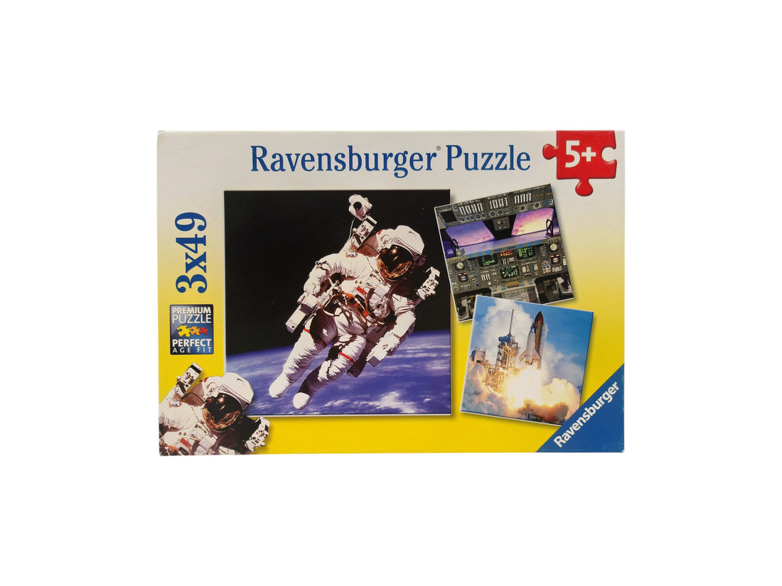 Puzzle - Astronaute - 3x49 pièces