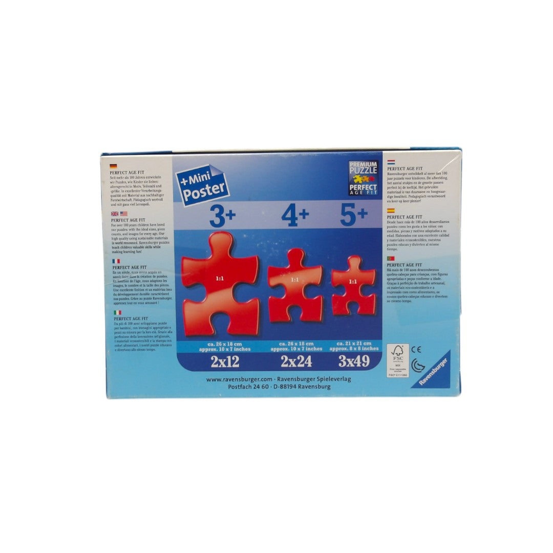 Puzzle - Paw patrol - 2x12 pièces