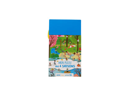 Mon puzzle des 4 saisons - Unicef - 100 pièces- Édition 2017
